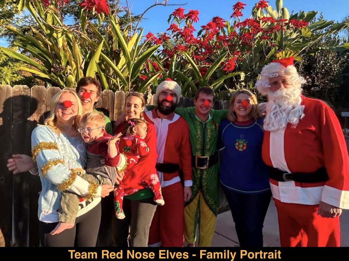 Red Nose Elves team photo
