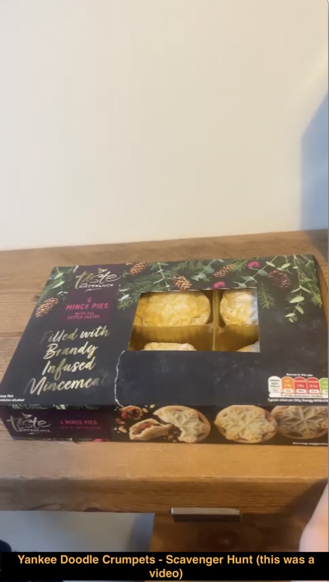 Yankee Doodle Crumpets — Scavenger Hunt