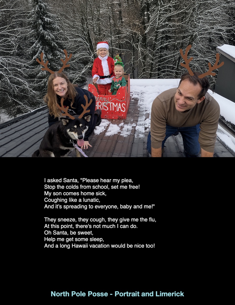 North Pole Posse — Portrait & Limerick