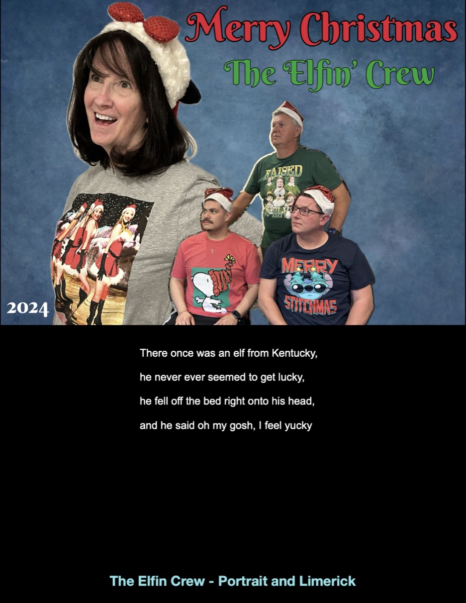 The Elfin Crew — Portrait & Limerick