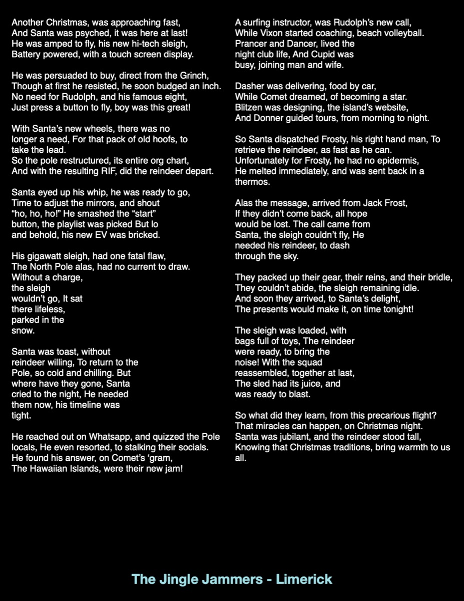 The Jingle Jammers — Limerick